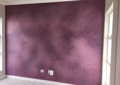 plush velvet paint effect