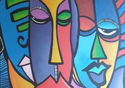 post modernism mural