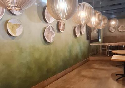 Ombre paint effect for feature walls by Designer Brushworx